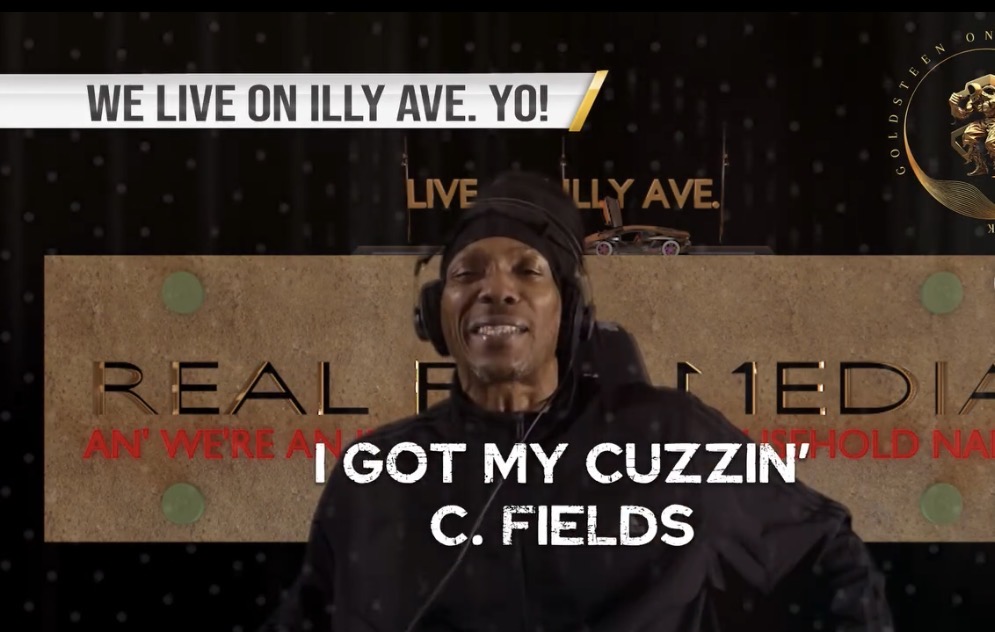 Dame Lee presenting Live on ILLYAVE